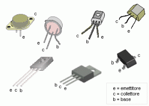 piedinatura transistor